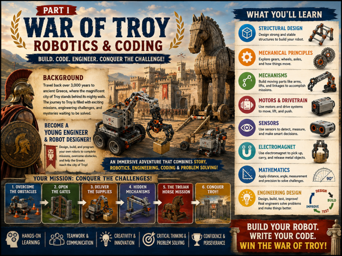 Holiday camp part 1 - War of Troy