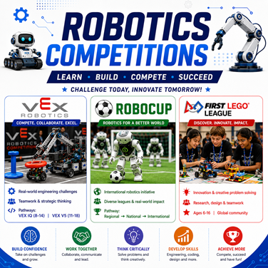 Robotics innovation and competitions highlight