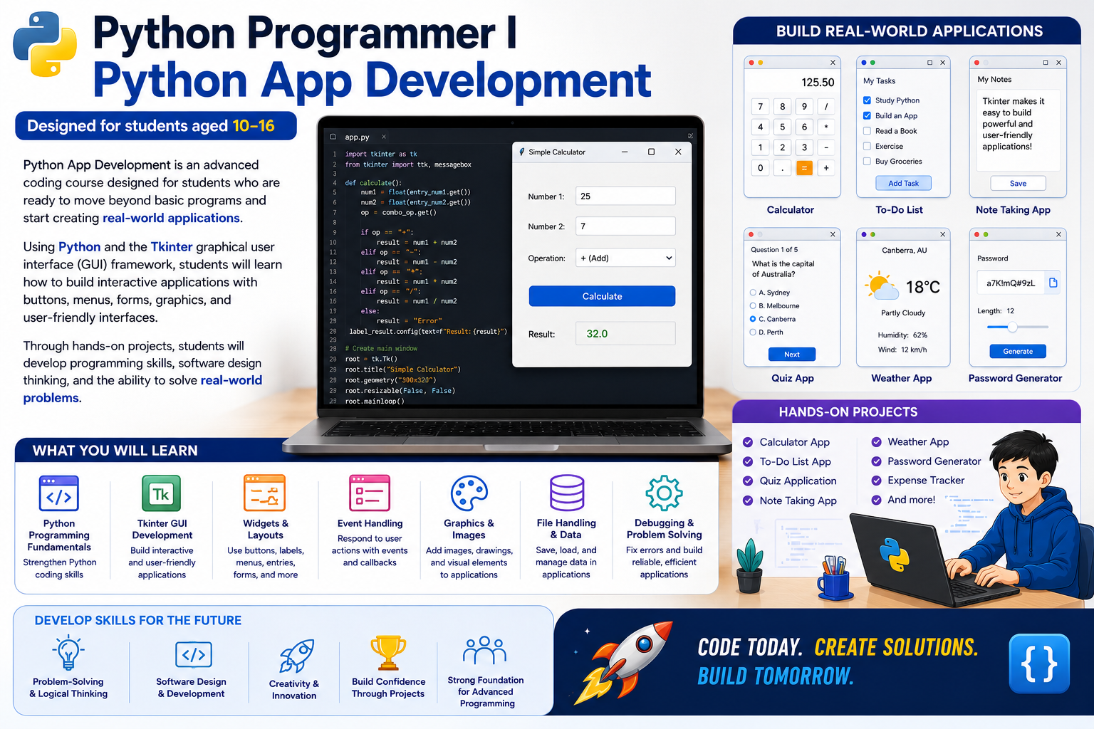 Python app development