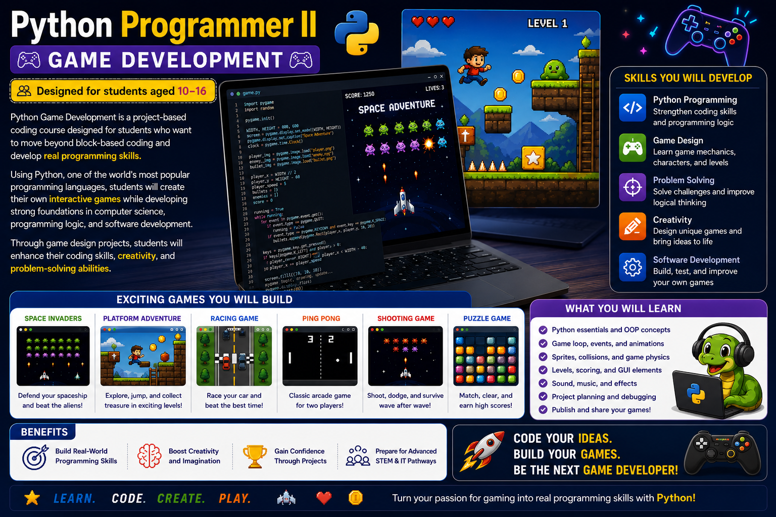 Python game development